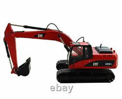 150 Excavator Engineering CAT 323D Diecast Wheel Loader Car Model Vehicle Red