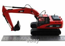 150 Excavator Engineering CAT 323D Diecast Wheel Loader Car Model Vehicle Red