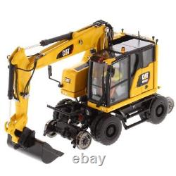 150 Scale Cat M323F Iron Road Wheeled Excavator Diecast Mas. Ships from Japan