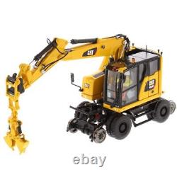 150 Scale Cat M323F Iron Road Wheeled Excavator Diecast Mas. Ships from Japan