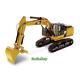 1/50 323f L Hydraulic Excavator Vehicle Engineering Diecast Masters Cat #85924c