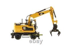 1/50 M318F Wheeled Excavator Engineering Vehicle Diecast Masters CAT #85508