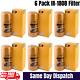 6 Pack New Oem Cat 1r-1808 Filter As / Caterpillar 1r1808