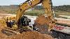 Brand New Caterpillar 352 Excavator Loading Mercedes U0026 Man Lorries Interkat Sa 4k