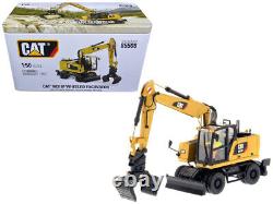 CAT Caterpillar M318F Wheeled Excavator w Operator High Line Series 1/50 Diecast