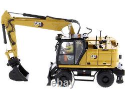 CAT Caterpillar M318 Wheeled Excavator Yellow with Operator High Line Series 1