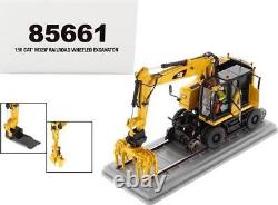 CAT Caterpillar M323F Railroad Wheeled Excavator with Operator and 3 Work Tools