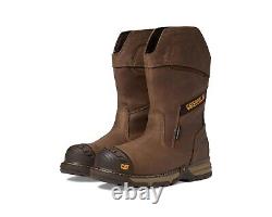 CAT Excavator Superlite Waterproof Soft Toe Pull On Work Boot P51069 Pyramid New