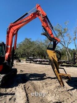 Cat 302 Excavator To Skid Steer Quick Attach