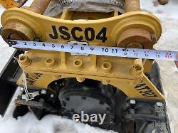 Cat 306 307 308 excavator plate compactor