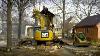 Cat 316f Excavator Brings Down The House In 30 Seconds