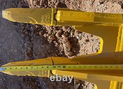 Cat 320 Excavator Lot Clearing 65 Rake 80mm Pins Caterpillar Track Hoe Bucket