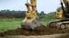 Cat 326f Hydraulic Excavator At Work Fine Grading
