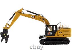 Cat Caterpillar 323 Hydraulic Excavator 4 Work Tools 1/50 Diecast Masters 85657