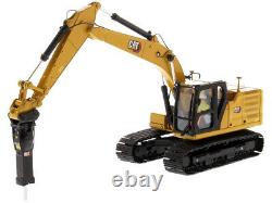 Cat Caterpillar 323 Hydraulic Excavator 4 Work Tools 1/50 Diecast Masters 85657