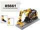 Cat Caterpillar M323f Railroad Excavator Safety Ver. 1/50 Diecast Masters 85661