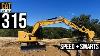 Cat S All New 315 Excavator Is All About Speed