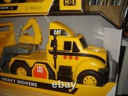 Caterpillar Construction, CAT 4 Pieces Set, Mover Excavator Heavy Equipment Best
