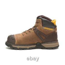 Caterpillar Excavator Superlit Waterproof Work Boot Woman Dark Brown