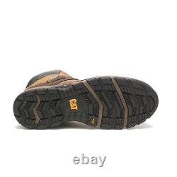 Caterpillar Excavator Superlit Waterproof Work Boot Woman Dark Brown