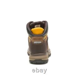 Caterpillar Excavator Superlit Waterproof Work Boot Woman Dark Brown