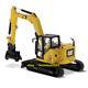 Dm Cat 1/50 309 Cr Mini Hydraulic Excavator Toy Car Diecast Model 85592
