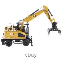 Diecast Masters 1/50 CAT M318 Wheeled Excavator with Bucket & Grapple 85956