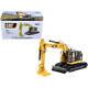 Diecast Masters 1/50 Excavator Cat High Line Series 335f Lcr With Operator