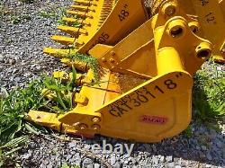 HEAVY DUTY Cat 301 18 EXCAVATOR digging BUCKET 30mm pins