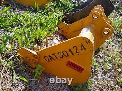 HEAVY DUTY Cat 301 24 EXCAVATOR digging BUCKET 30mm pins