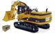 Model Excavator Diecast Master Cat 365c Front Shovel 150 Vehicles She