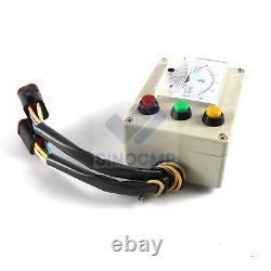 SINOCMP 320B 320C E320B E320C Throttle Drive Panel Tester 24V For Cat Excavator