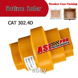 Track Roller Bottom Undercarriage For Caterpillar Cat 302.4D Excavator Yellow