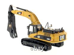 1/50 Caterpillar Cat 330d L Excavateur Hydraulique Avec Shear Diecast Masters 85277