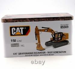 Caterpillar 320 1/50 Cat Diecast Excavateur Hydraulique Camion D'ingénierie De Véhicule