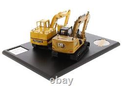 Chenille Caterpillar 225 & 323 Excavatrices de Nouvelle Génération 1/50 Par Diecast Masters 85715