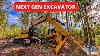 Défricher Les Terres Avec La Toute Nouvelle Pelle Excavatrice Cat 315 Dans La Boutique D'arbres Du Comté De Volusia