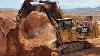 Énorme Caterpillar 6040 Excavateur Travaillant Dans Les Mines De Charbon 3 Heures Film