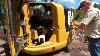 Excavatrice Caterpillar 308e Essayant