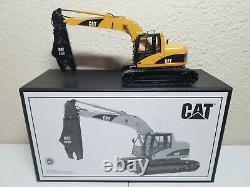 Excavatrice Caterpillar Cat 320C L U avec cisailles, modèle réduit CCM Brass à l'échelle 148, neuve