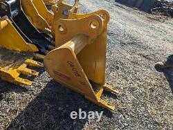 Godet de creusement pour excavatrice Cat 305 E50 à trapèze à usage intensif avec broches de 45 mm