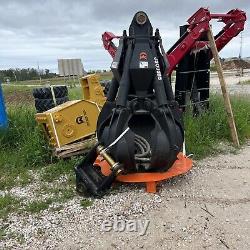 Pince de démolition Cat 320 Clam Grapple Excavator Nouvelle broche de 80 mm