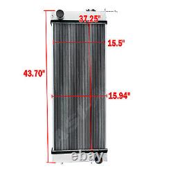 Radiateur 326-3870 compatible avec Caterpillar CAT E320D 320D E323D 323D L 324D 325D 320d, 329