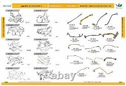 Silencieux adapté pour CAT Caterpillar E323D E320DL E320D C6.4 3066